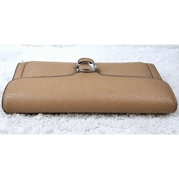 COACH 93983 Tabby Stone Pebble Leather Long Tri-Fold Wallet - Picture 9 of 15